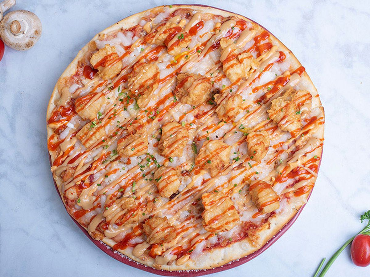 Scampi Shrimp Pizza Medium