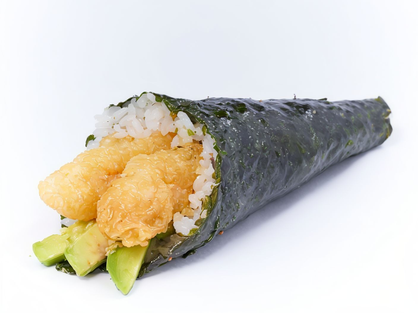 Shrimp Tempura Temaki Roll