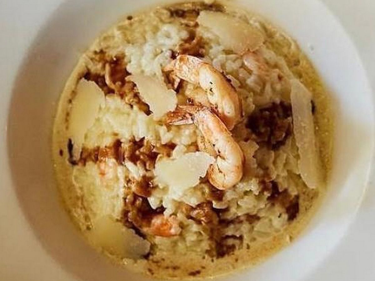 Creamy Shrimp Risotto
