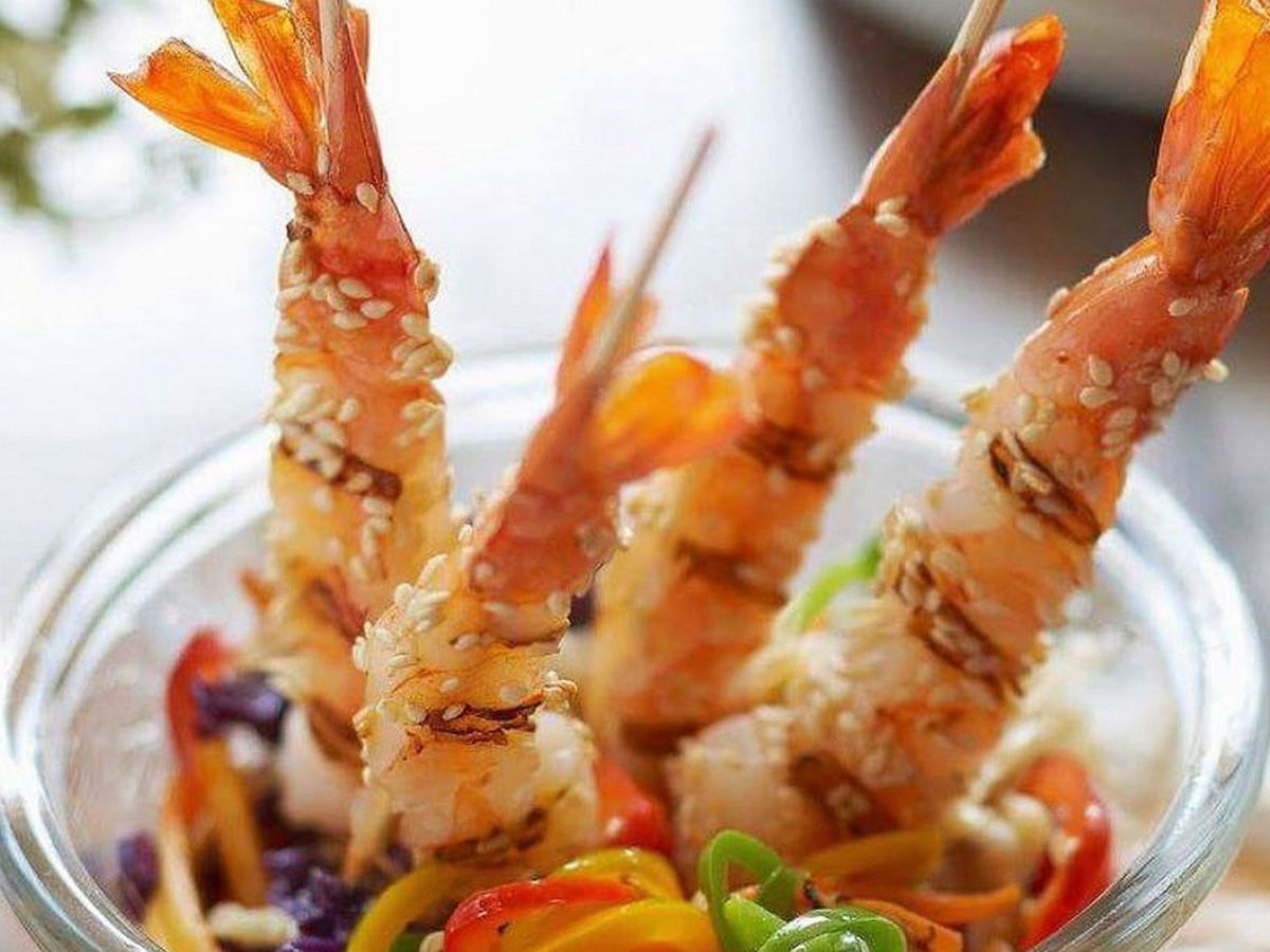 Shrimps Skewers