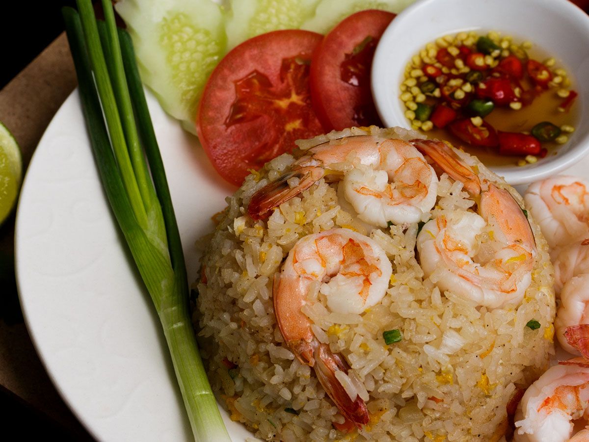 Fried Rice Shrimp