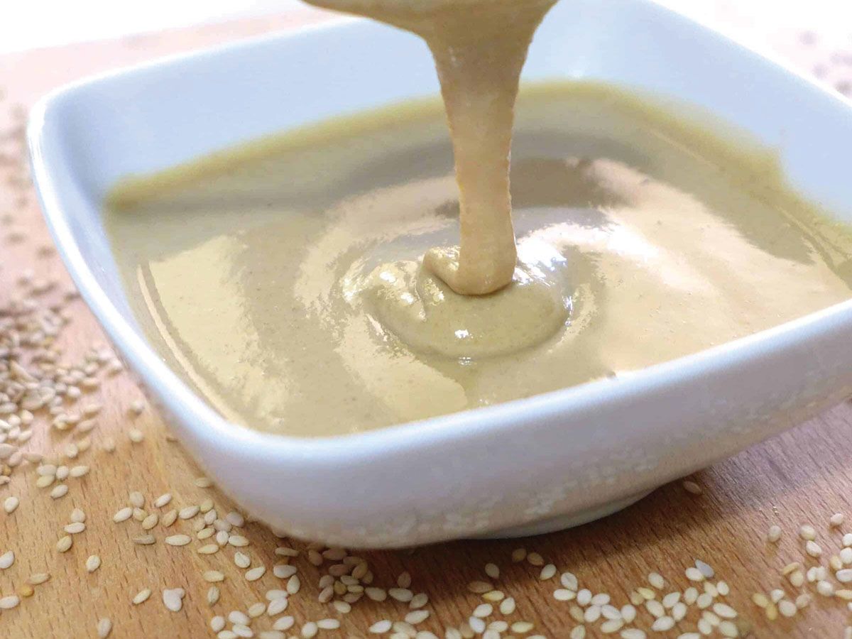 Small tahini container