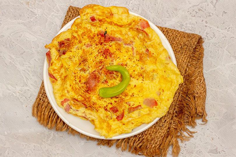 Smoked Beef Omelette