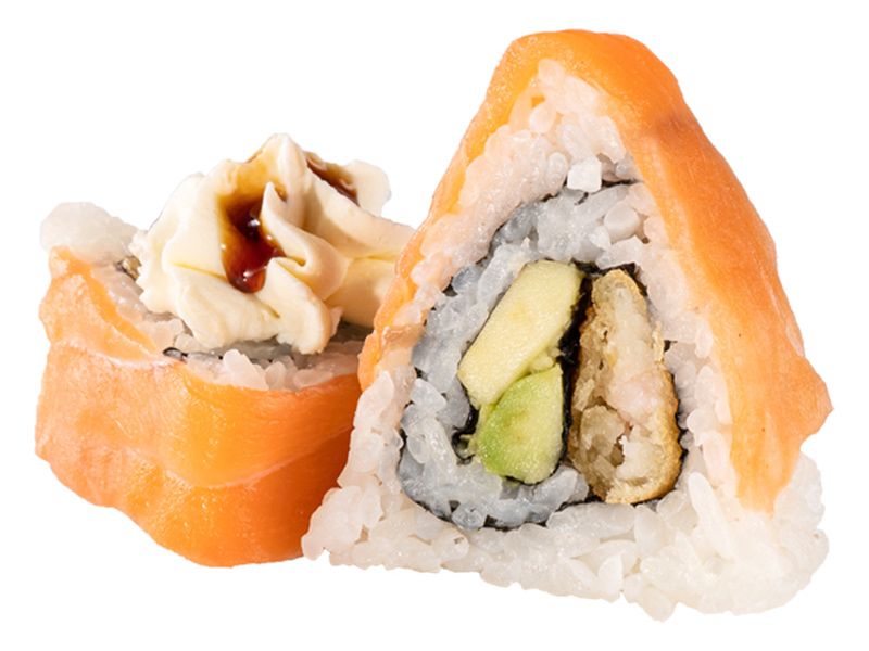 Smoked Salmon Bermuda Roll