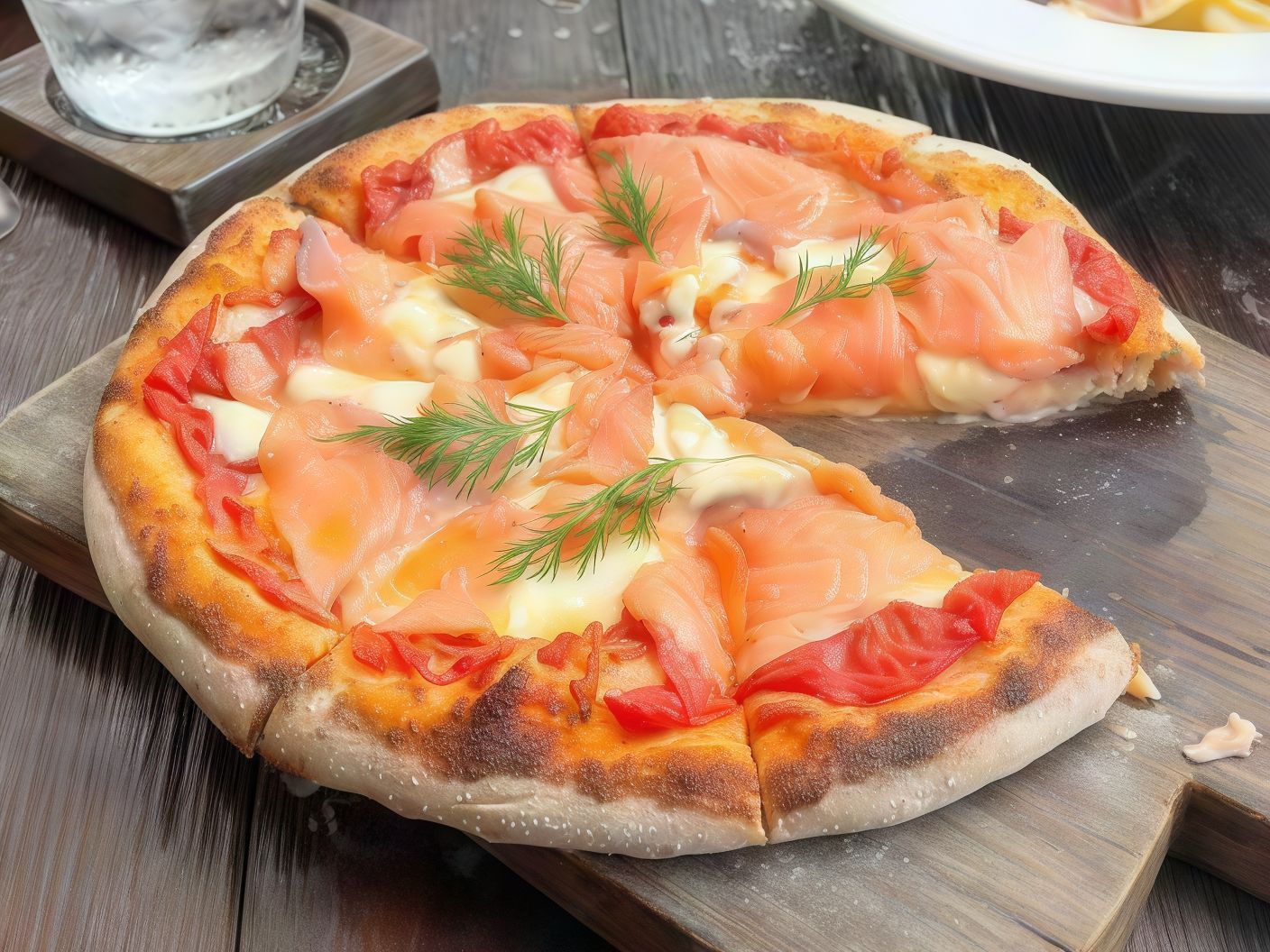 Smoked Salmon Pizza