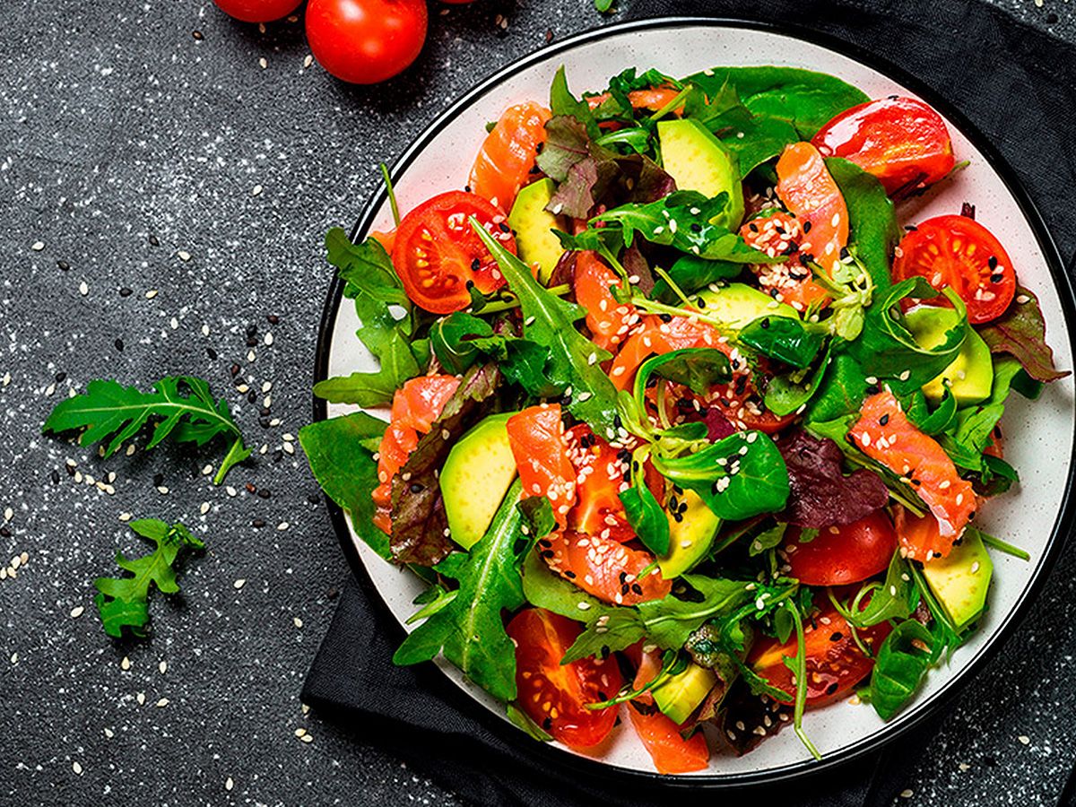 Smoked Salmon Salad