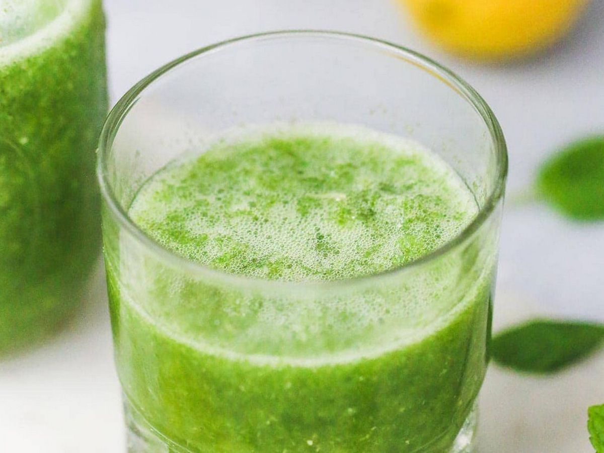 Smoothie lemon mint