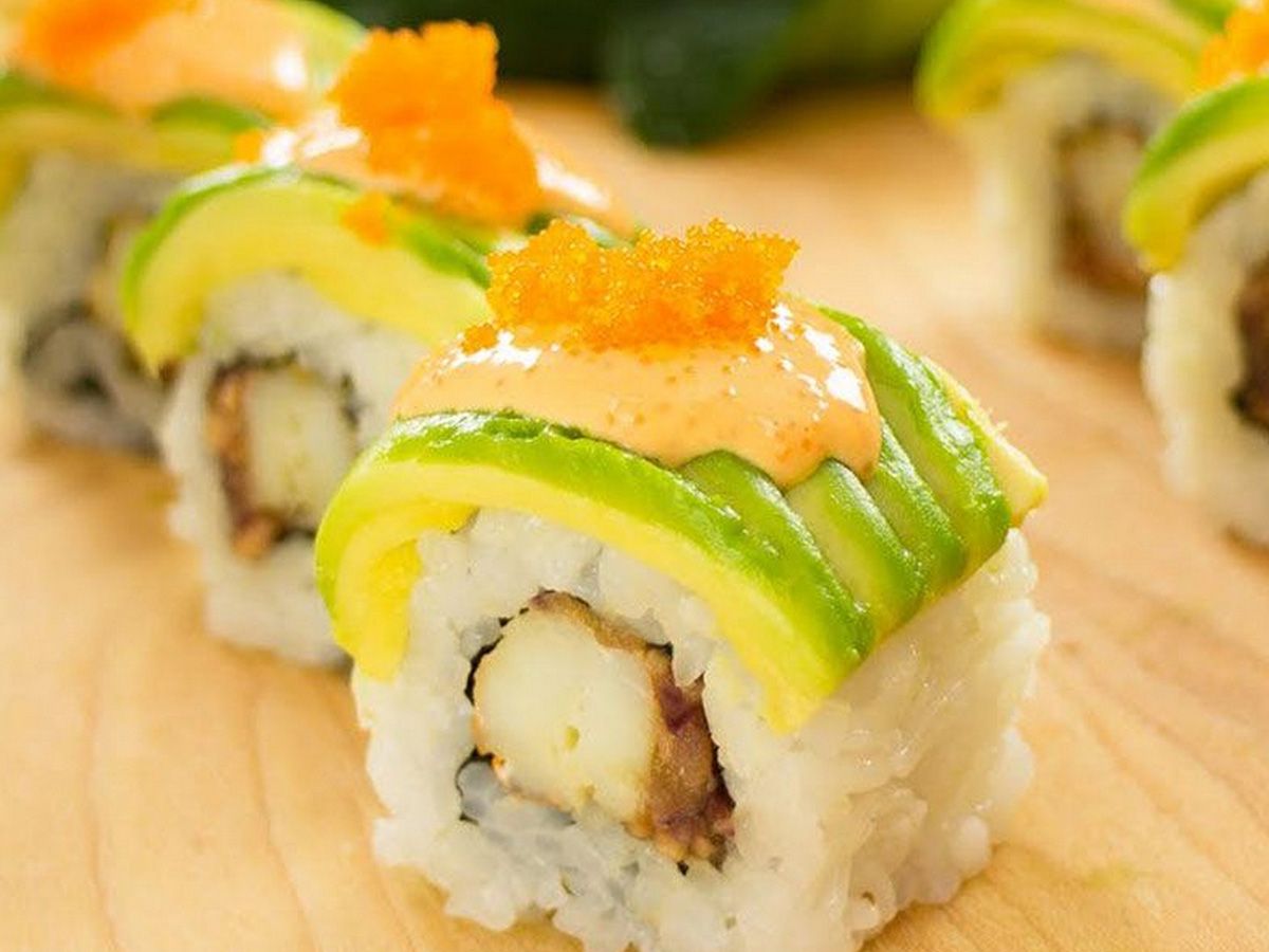 Snow flakes roll (5 pieces)
