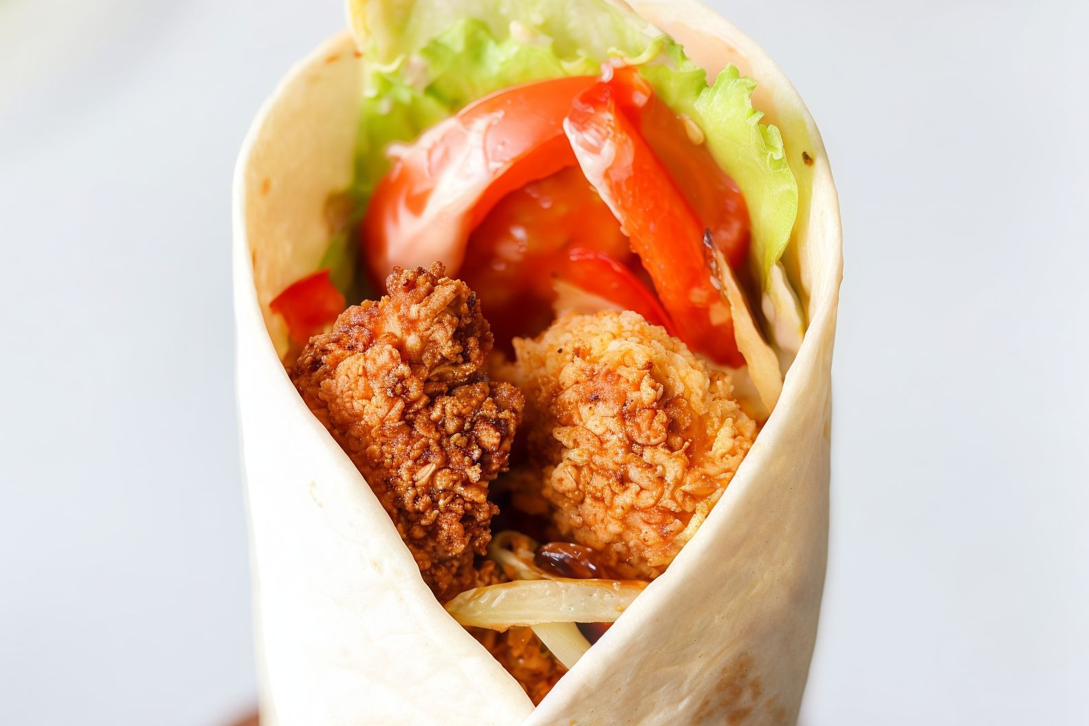 Fried Chicken Wrap