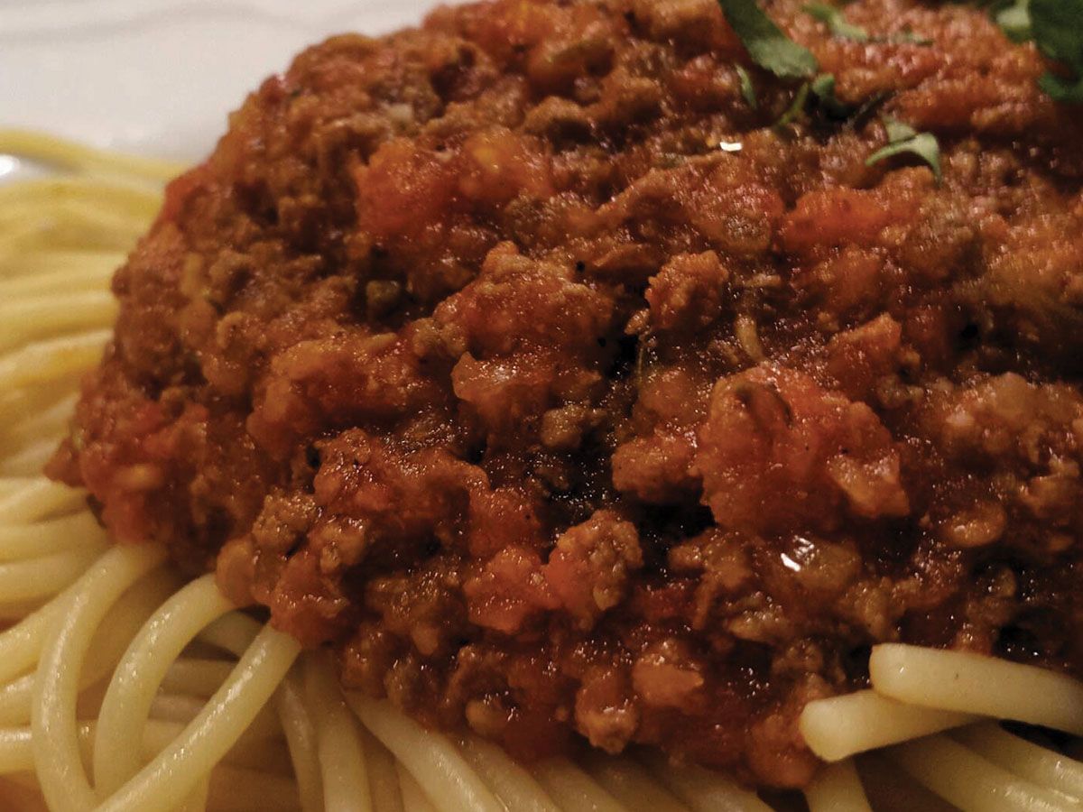 Spaghetti Bolognese Beef
