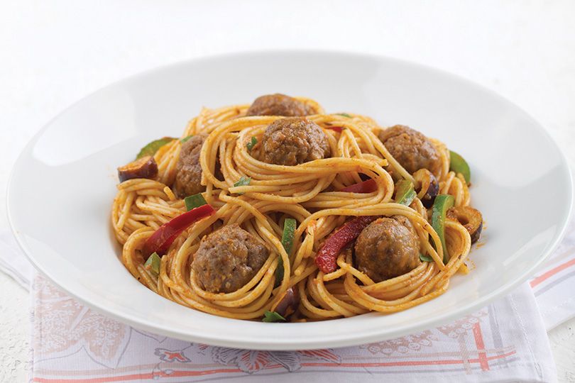 Spaghetti Meatballs