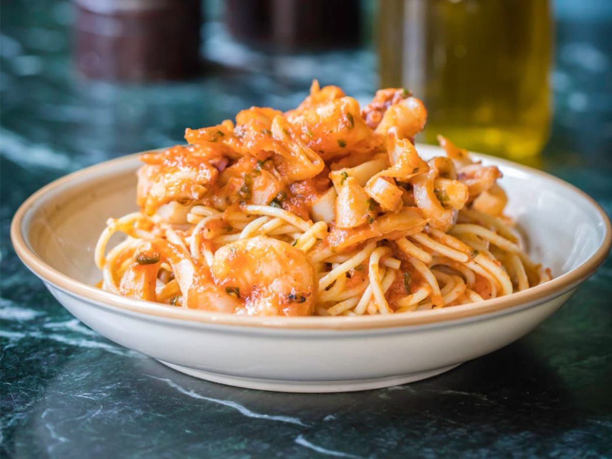 Spaghetti Sea Fruit