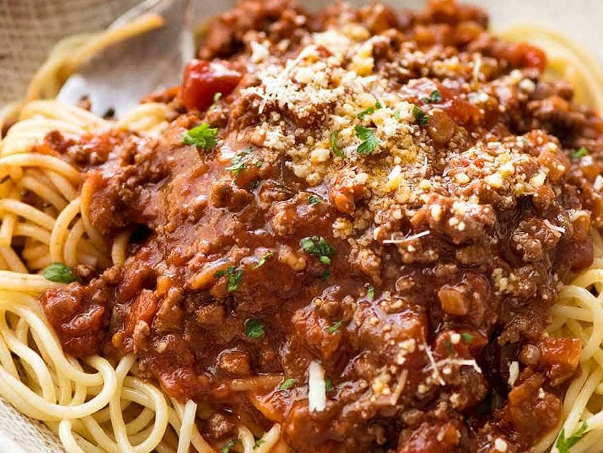 Spaghetti bolognese Pasta