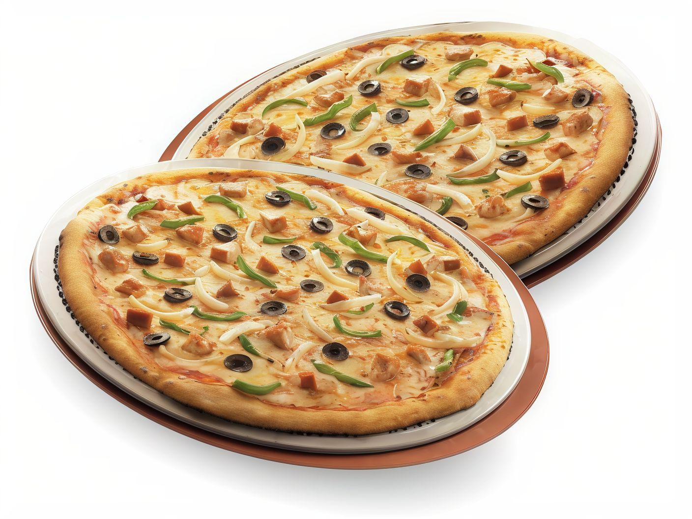 Order 1 Spicy Chicken Pizza And Get 1 Same Size Pizza For Free