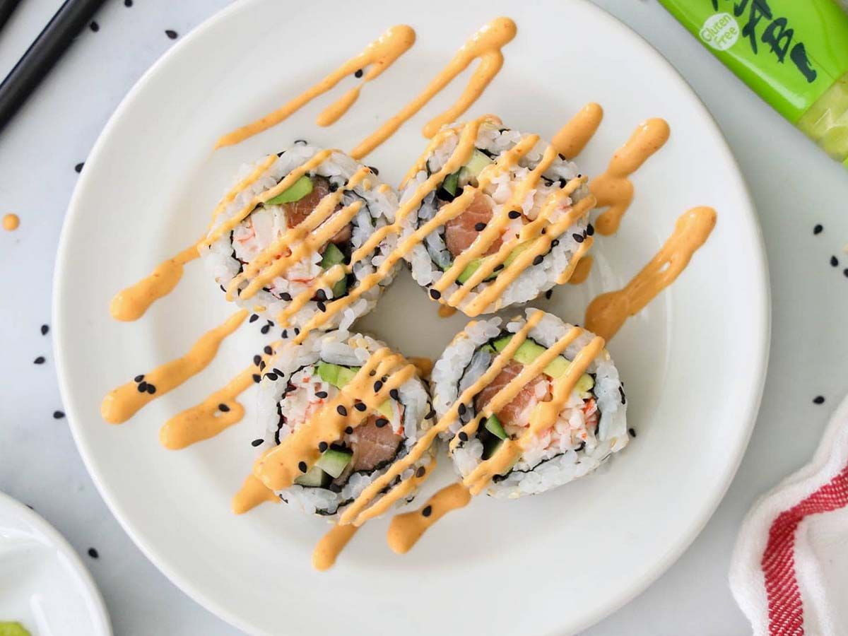 Spicy Grilled Salmon Roll