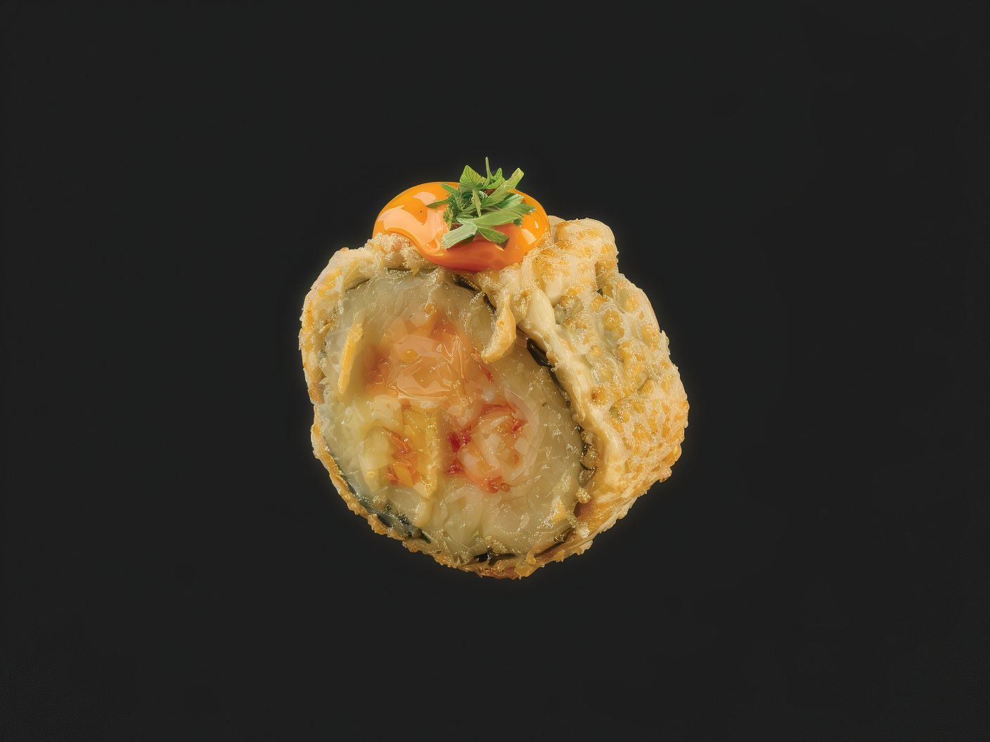 Fried Spicy Lemon Roll