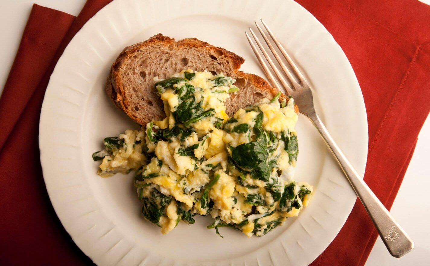 Spinach Ricotta Eggs