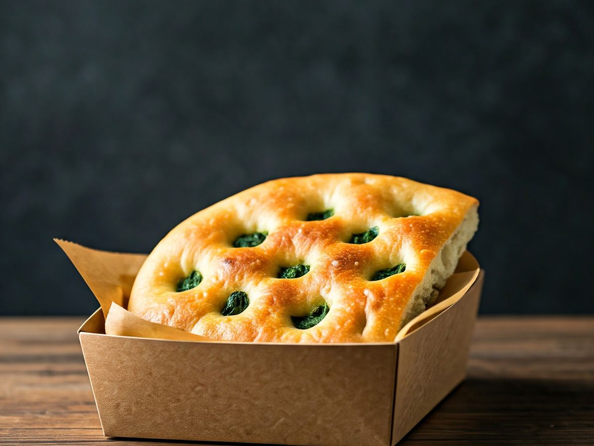 Spinach Focaccia