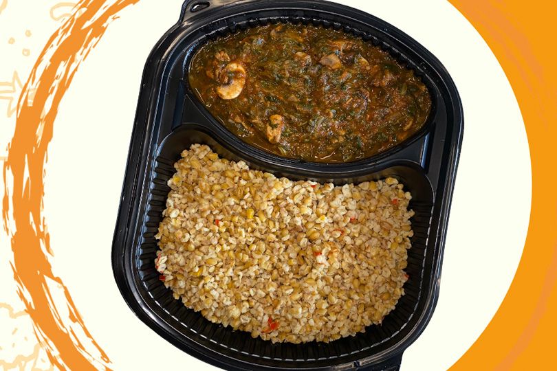 Spinach Mushroom Meal
