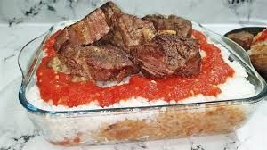 Steak Meat Fatteh Loaf
