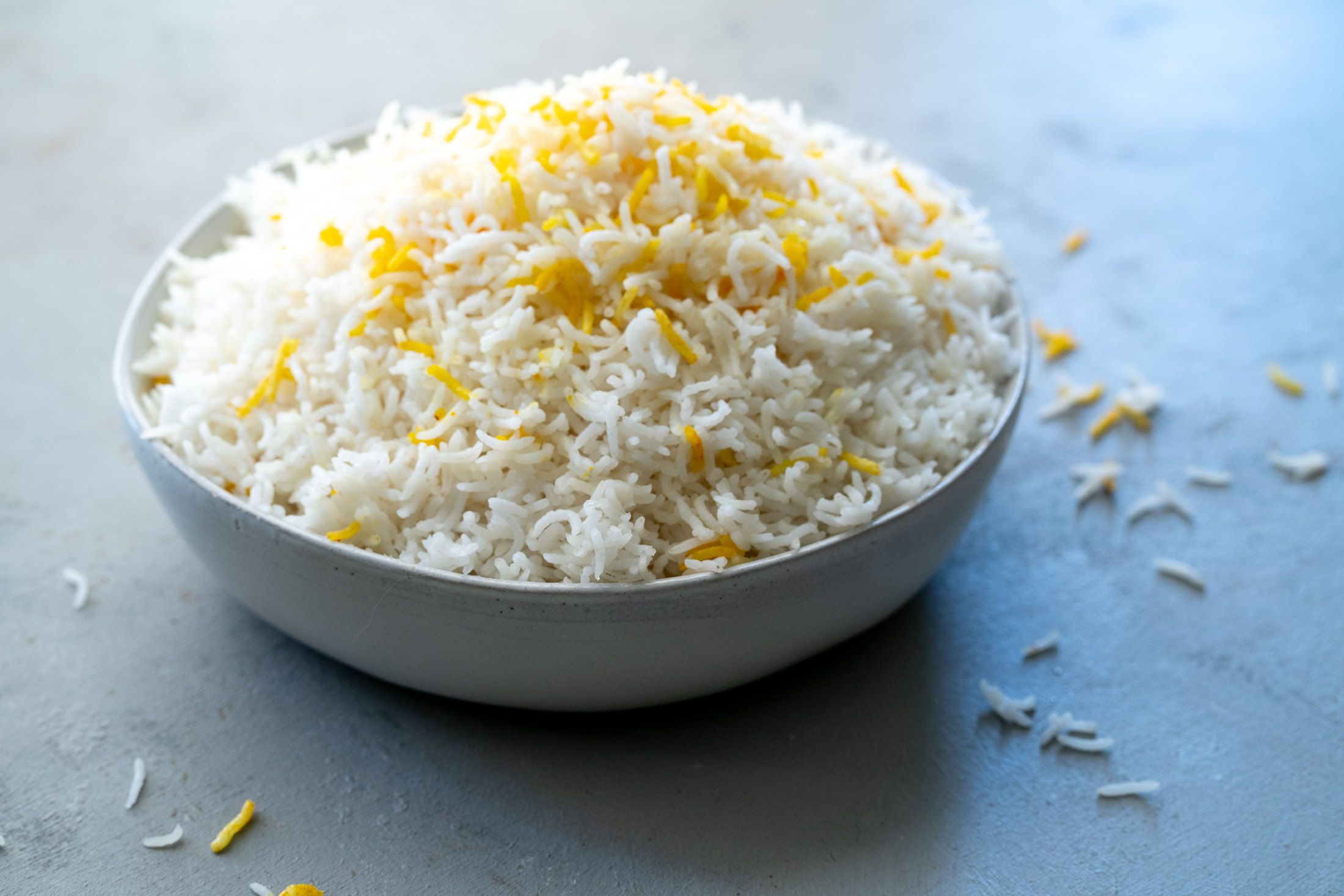RI06- Steamed Basmati Rice In Indian Style