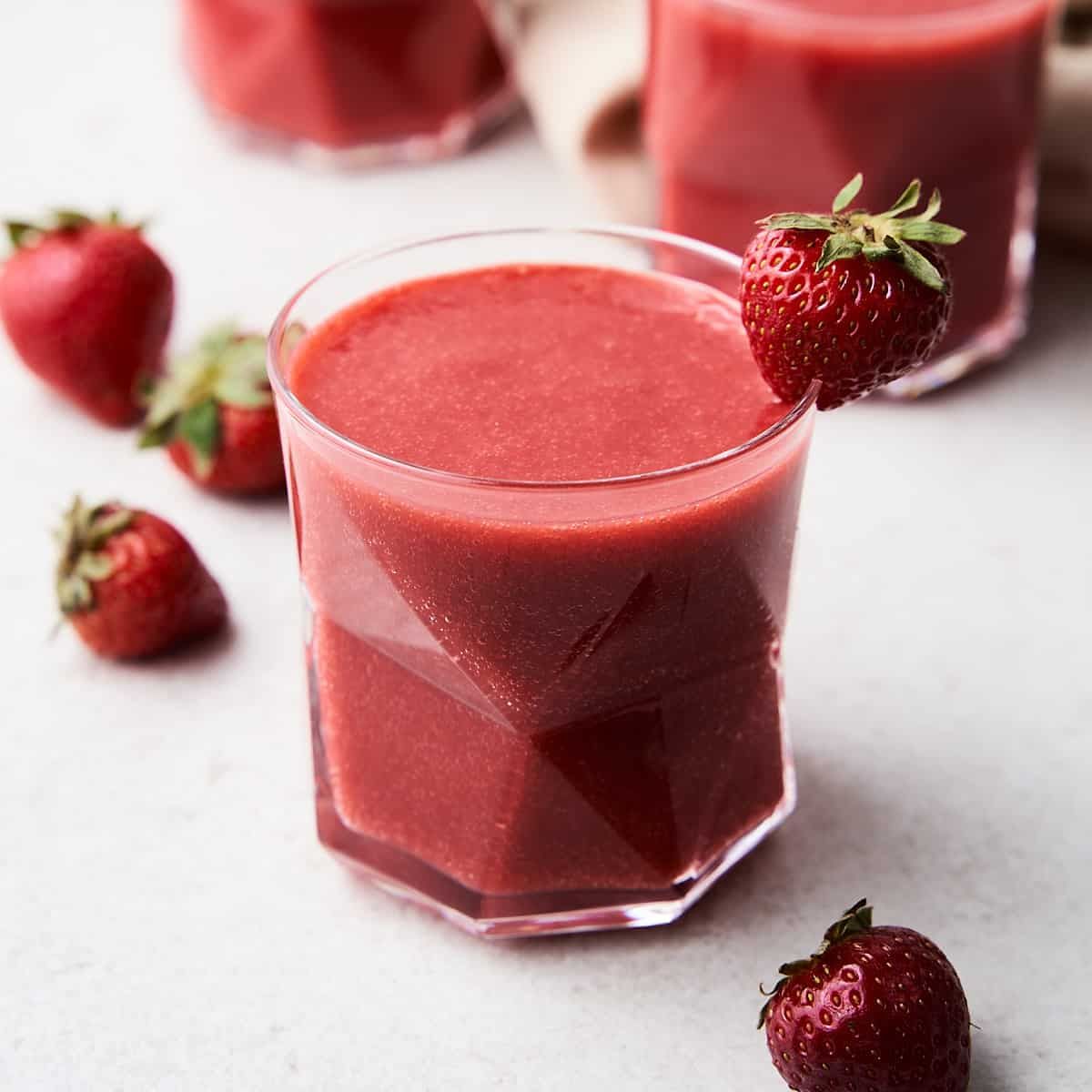 Fresh Strawberry Juice