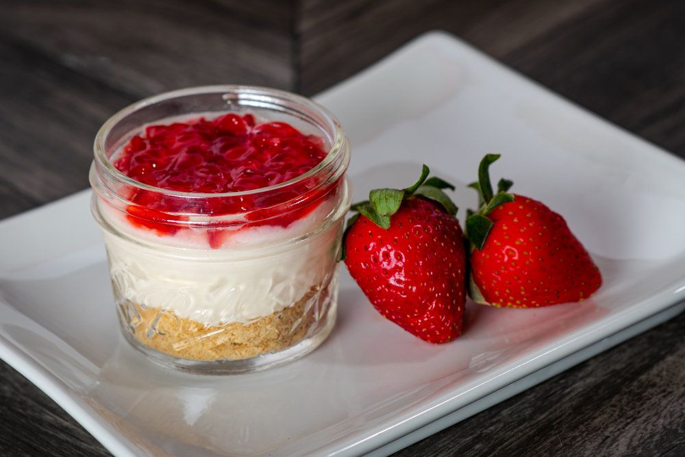 Strawberry Cheesecake Jar