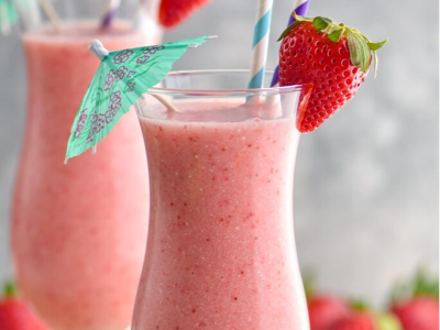 Yogurt With Fruit Cocktail