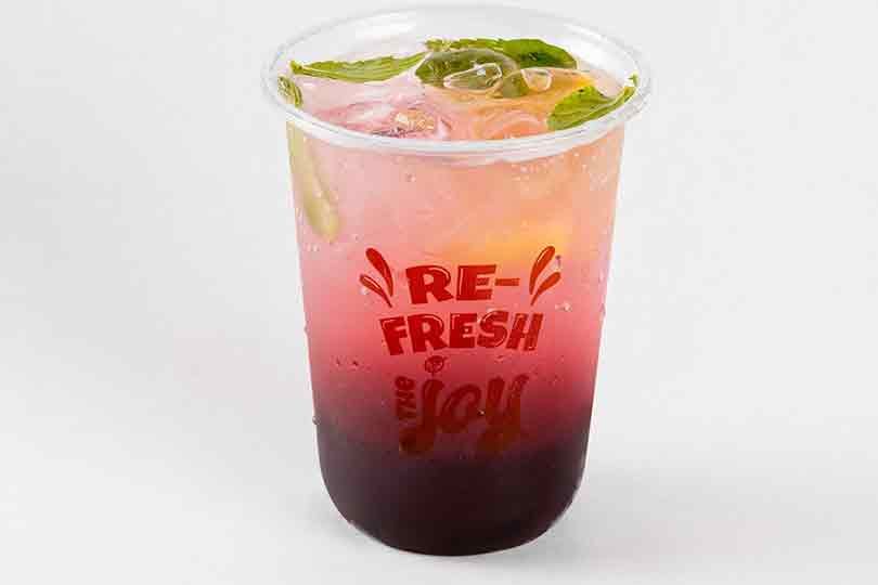 Strawberry Fizzy Drink