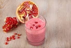 Strawberry Pomegranate Seeds juice