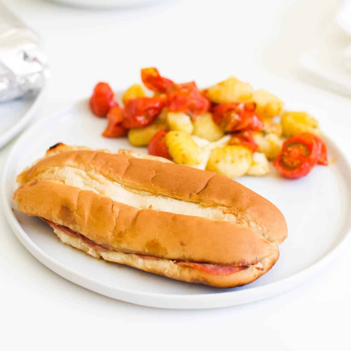 Strips Salami Sandwich