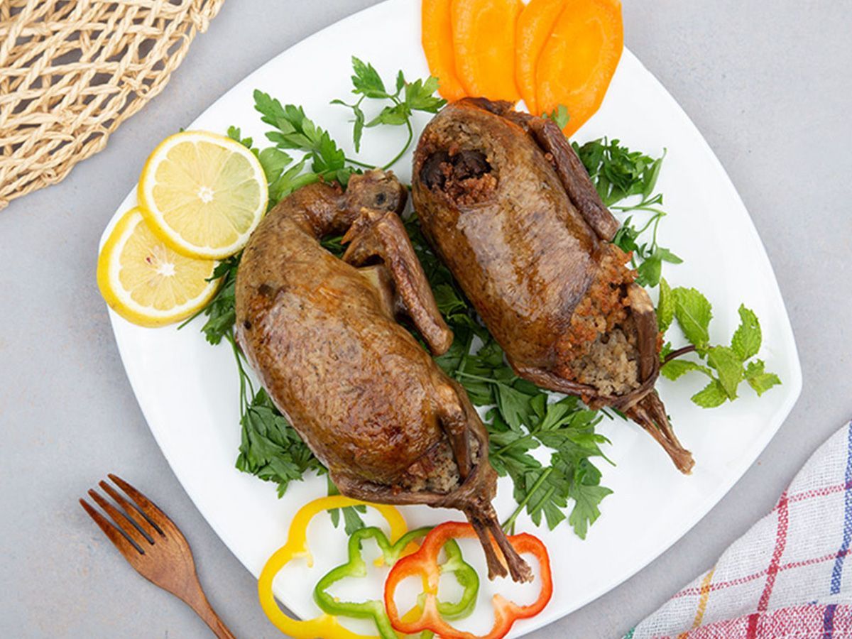 Stuffed Pigeon - 2 Pieces