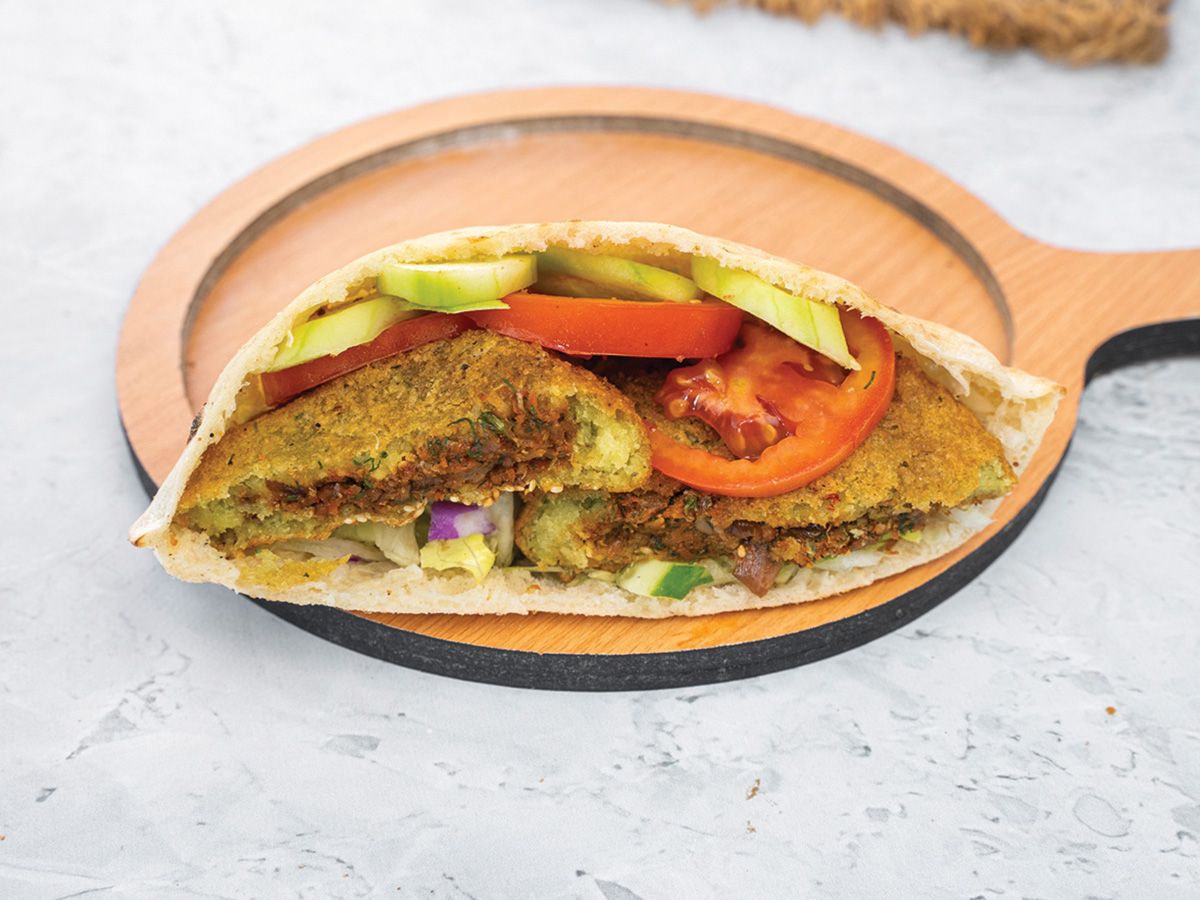 Alexandrian Falafel Tarnshat Baladi Sandwich