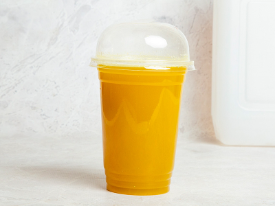 Sugarcane With Orange Liter