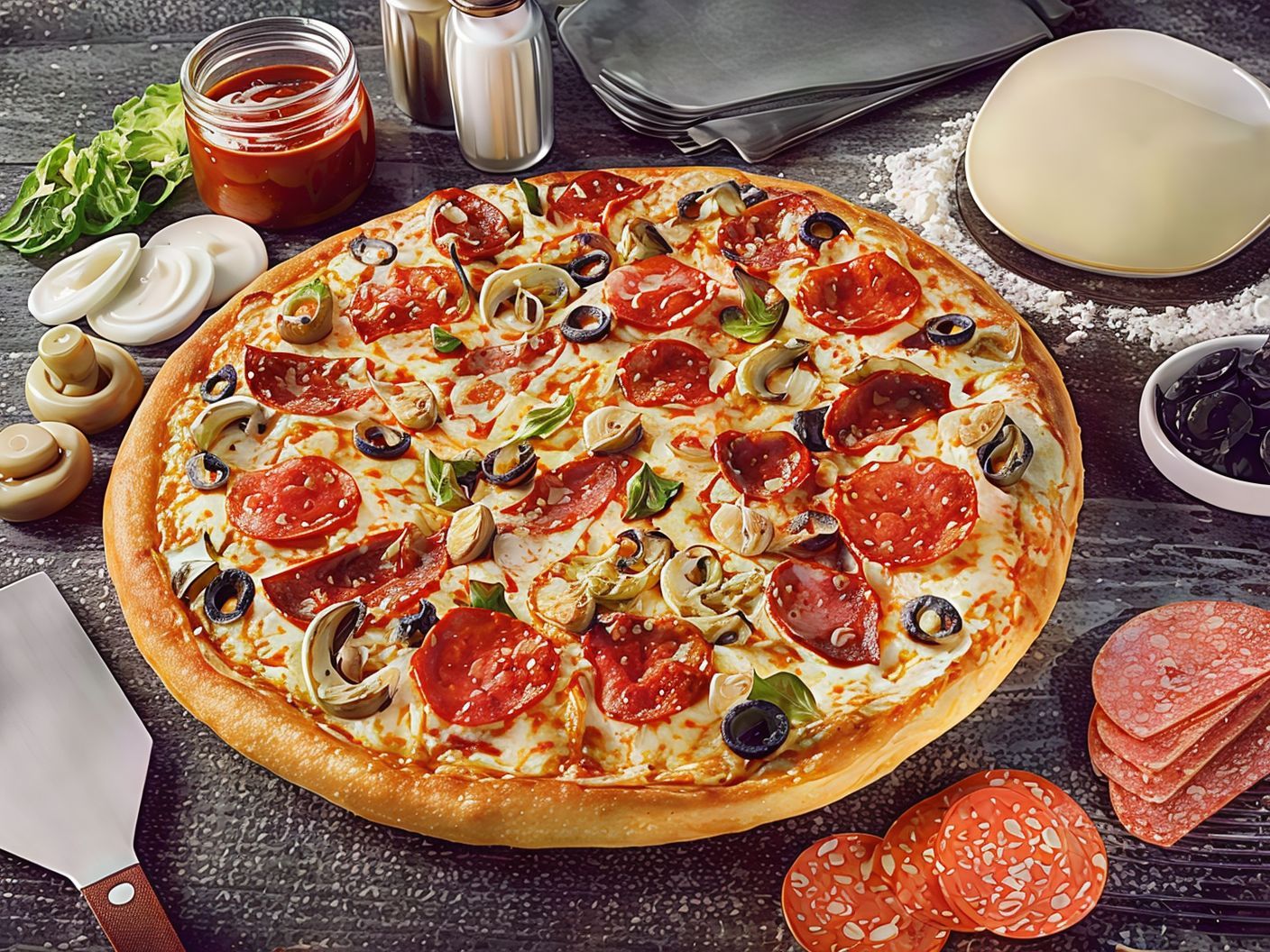Super Supreme Pizza