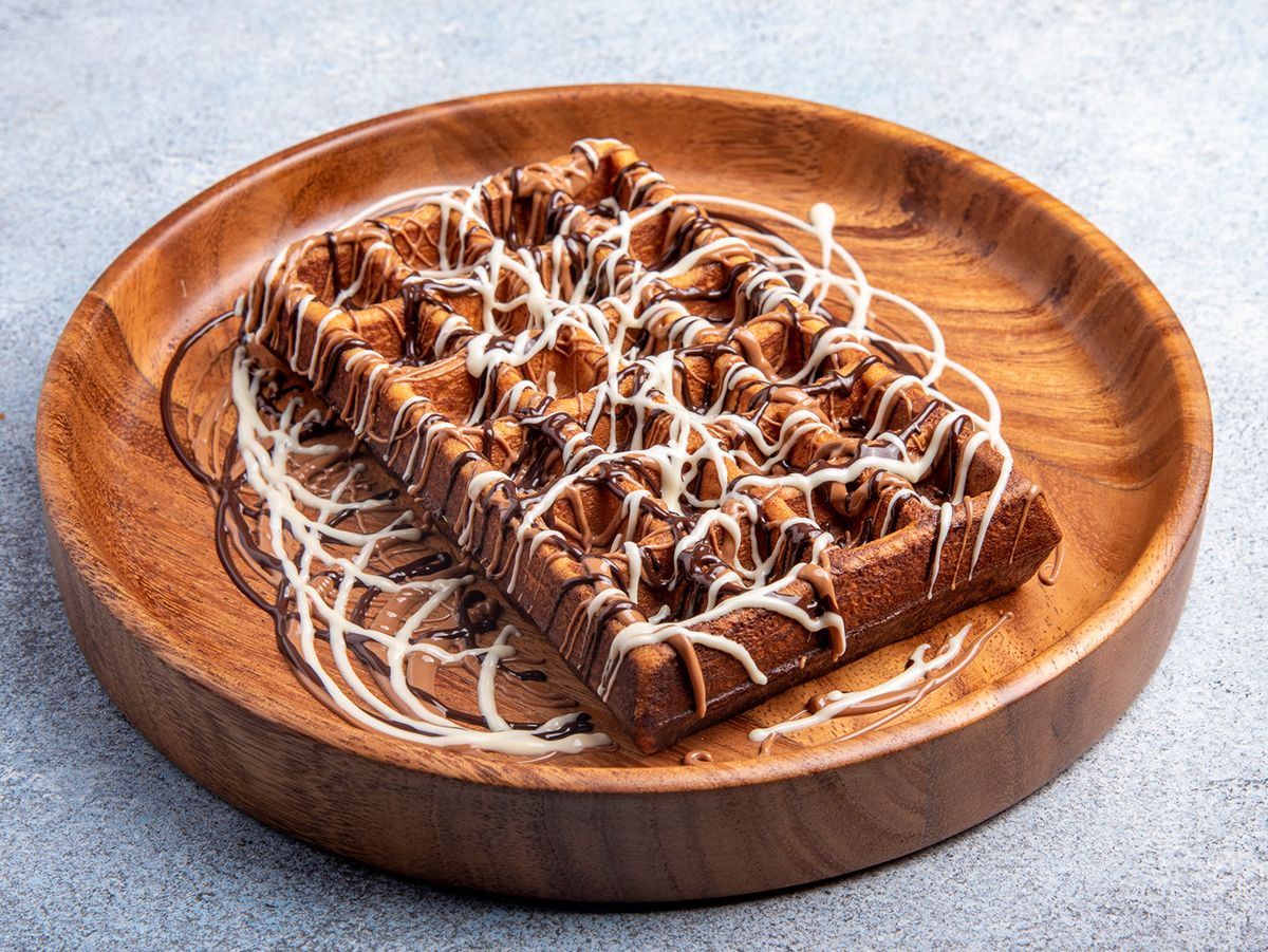 Chocolate Mix Waffle