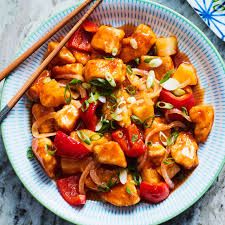 Sweet And Sour Without Vegetables Chicken