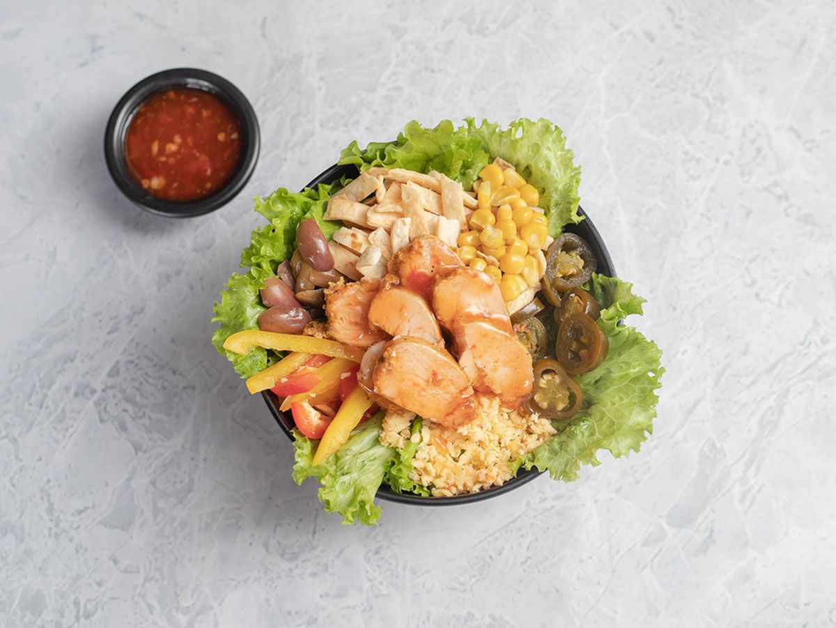 Sweet Chili Chicken Salad