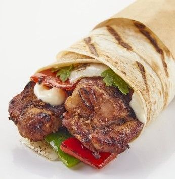 Charcoal Fish Shawerma