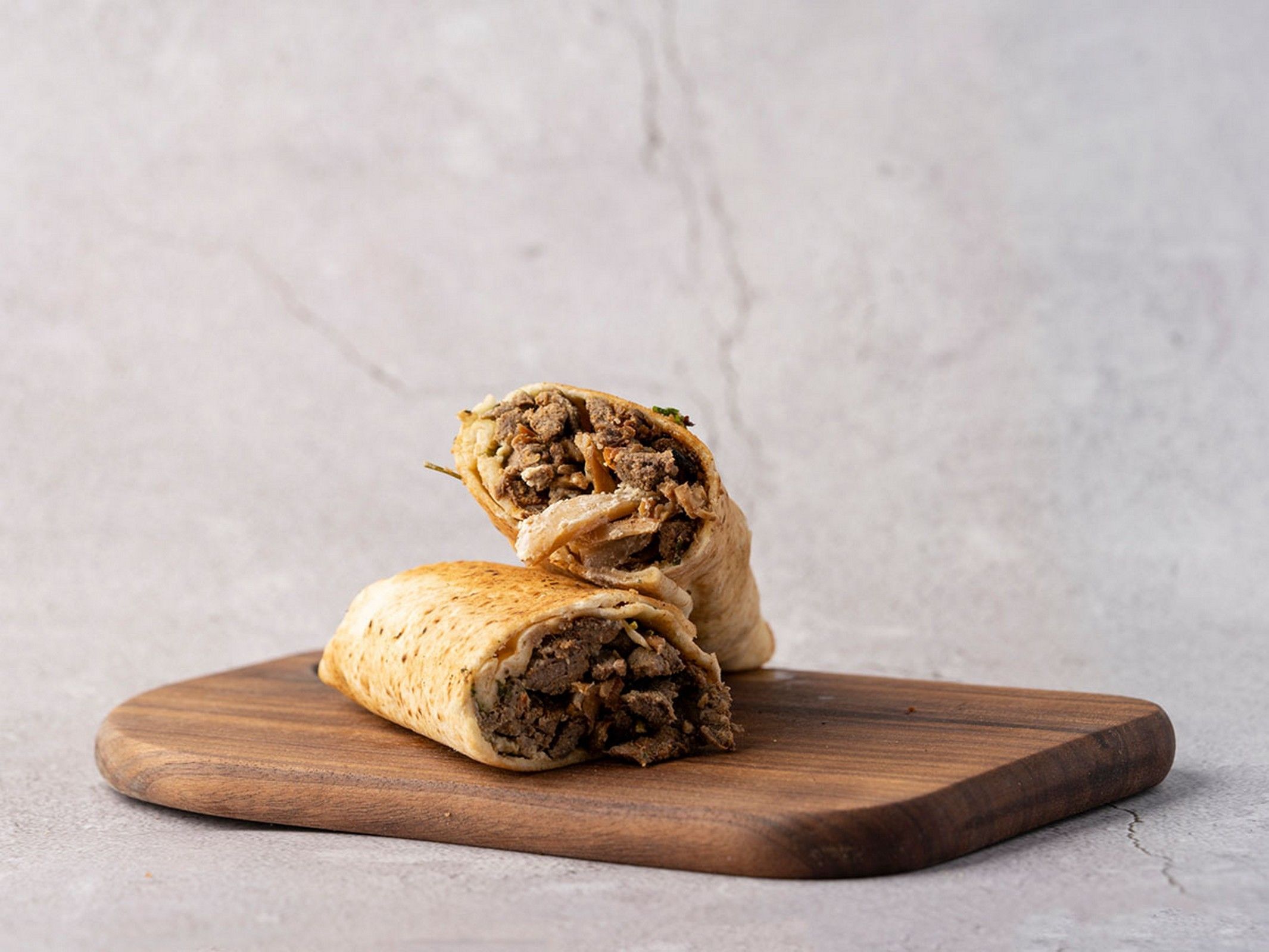 Syrian Meat Burger Sandwich
