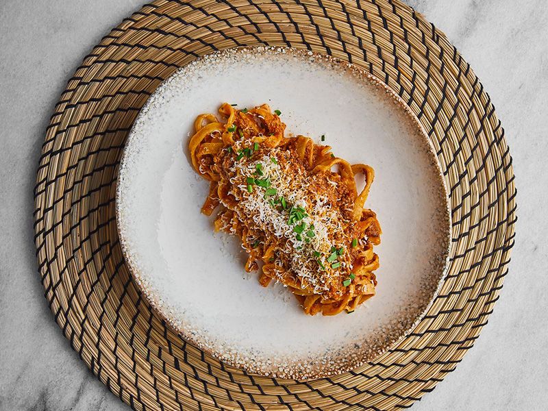 HOMEMADE TAGLIATELLE RAGU ALLA BOLOGNESE PASTA