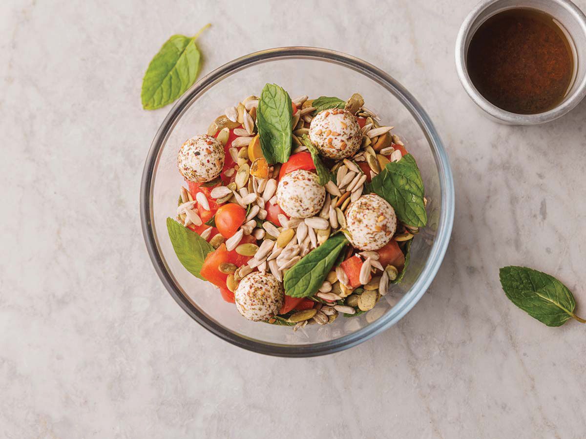 Tomato And Labneh Salad