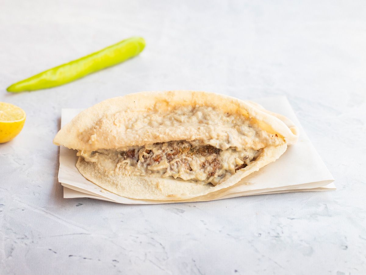 Ta'ameya Baba Ghanoush Sandwich