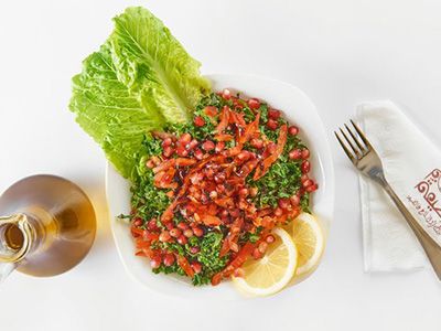 Tabbouleh With Pomegranate Molasses