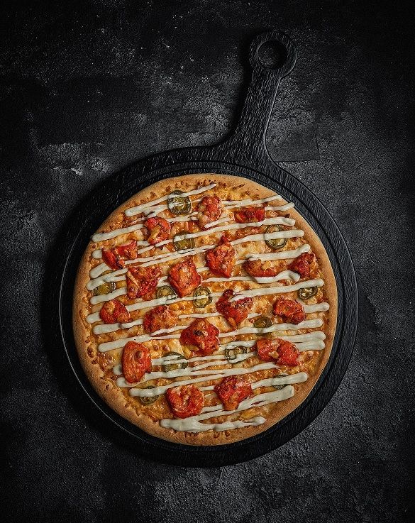Tandoori Chicken Ranch Pizza