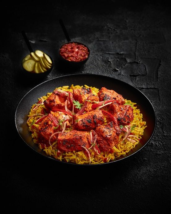 Tandoori Chicken Rice Dish