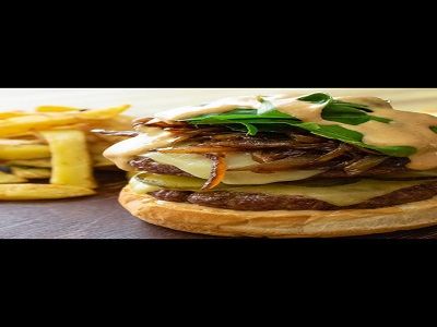 Teriyaki Burger Sandwich