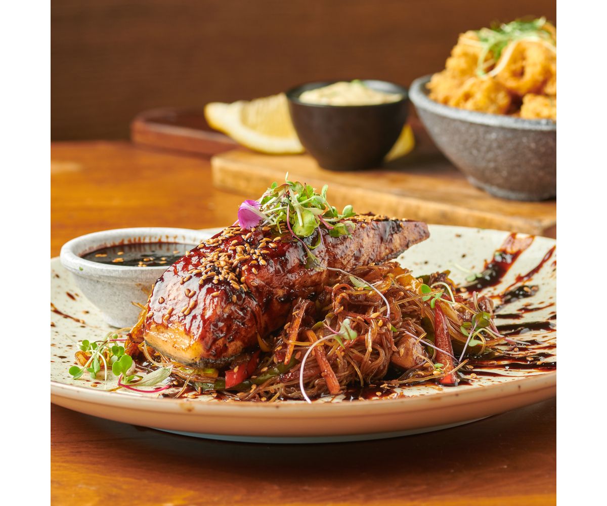 Teriyaki Glazed Salmon
