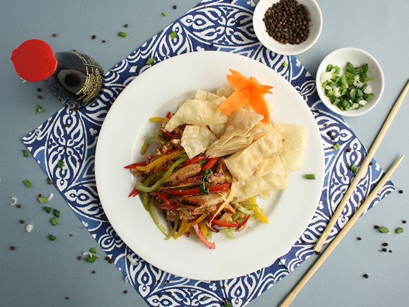Spicy Thai Chicken Salad