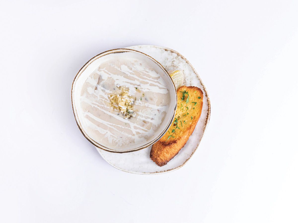 Three Types Of Mushrooms - Mushrooms Cream Soup
